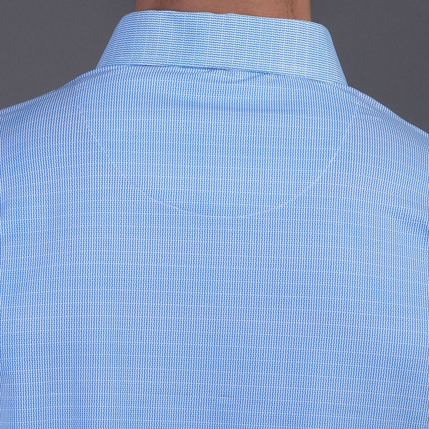 Prestige Classic Light Blue Jaquard Polo