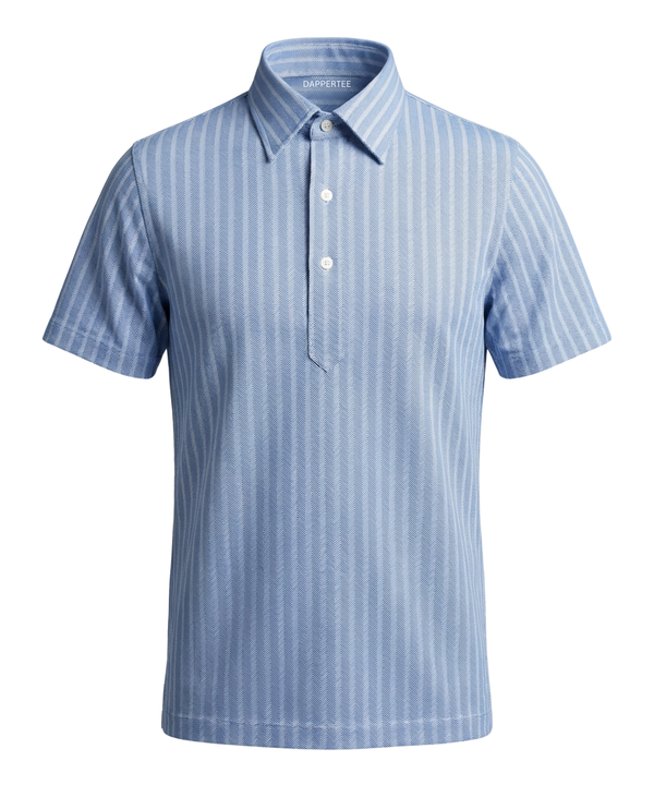 Austrian Snow Peak Light Blue Polo For Office
