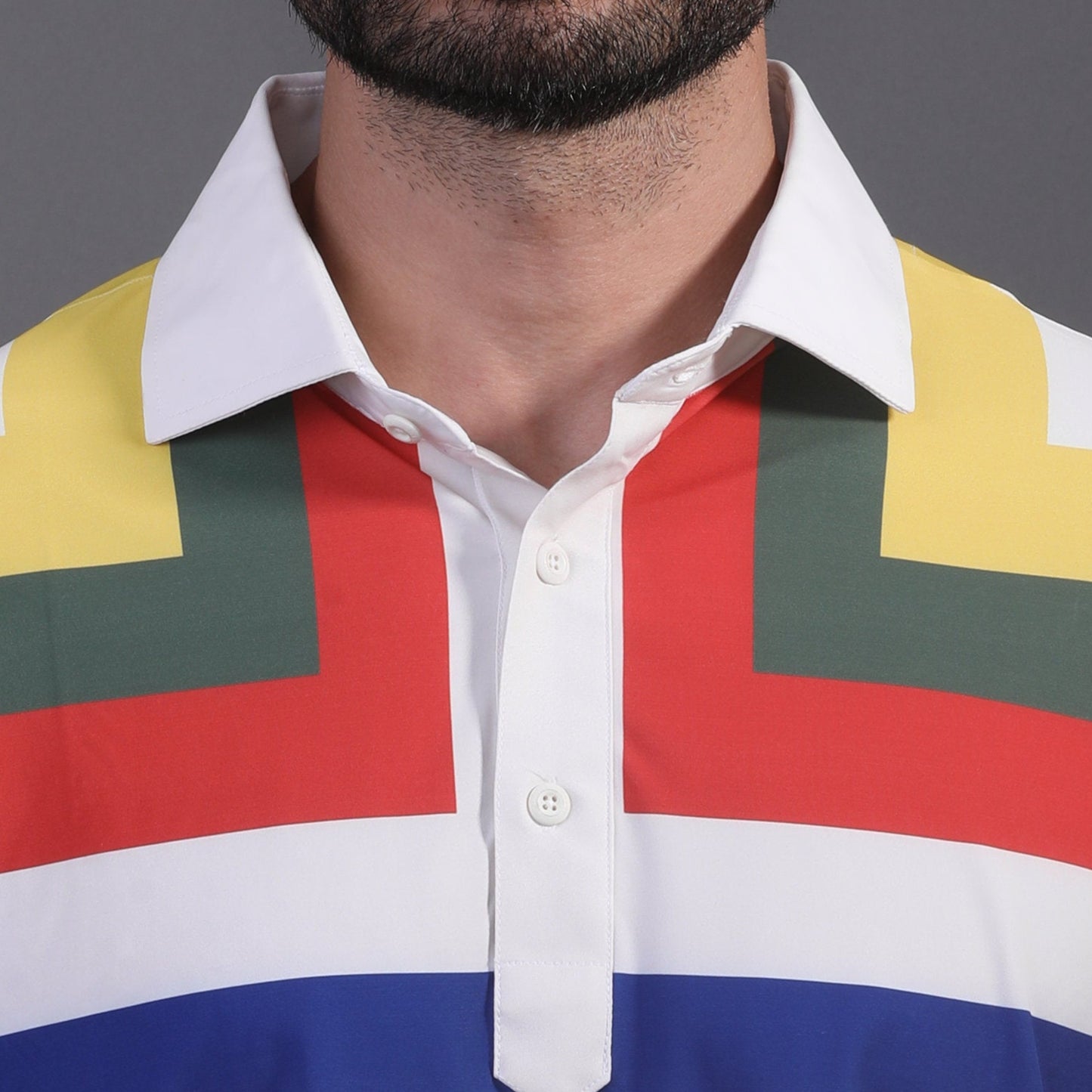 Super Designer Essential Flex Top Stripe Polo