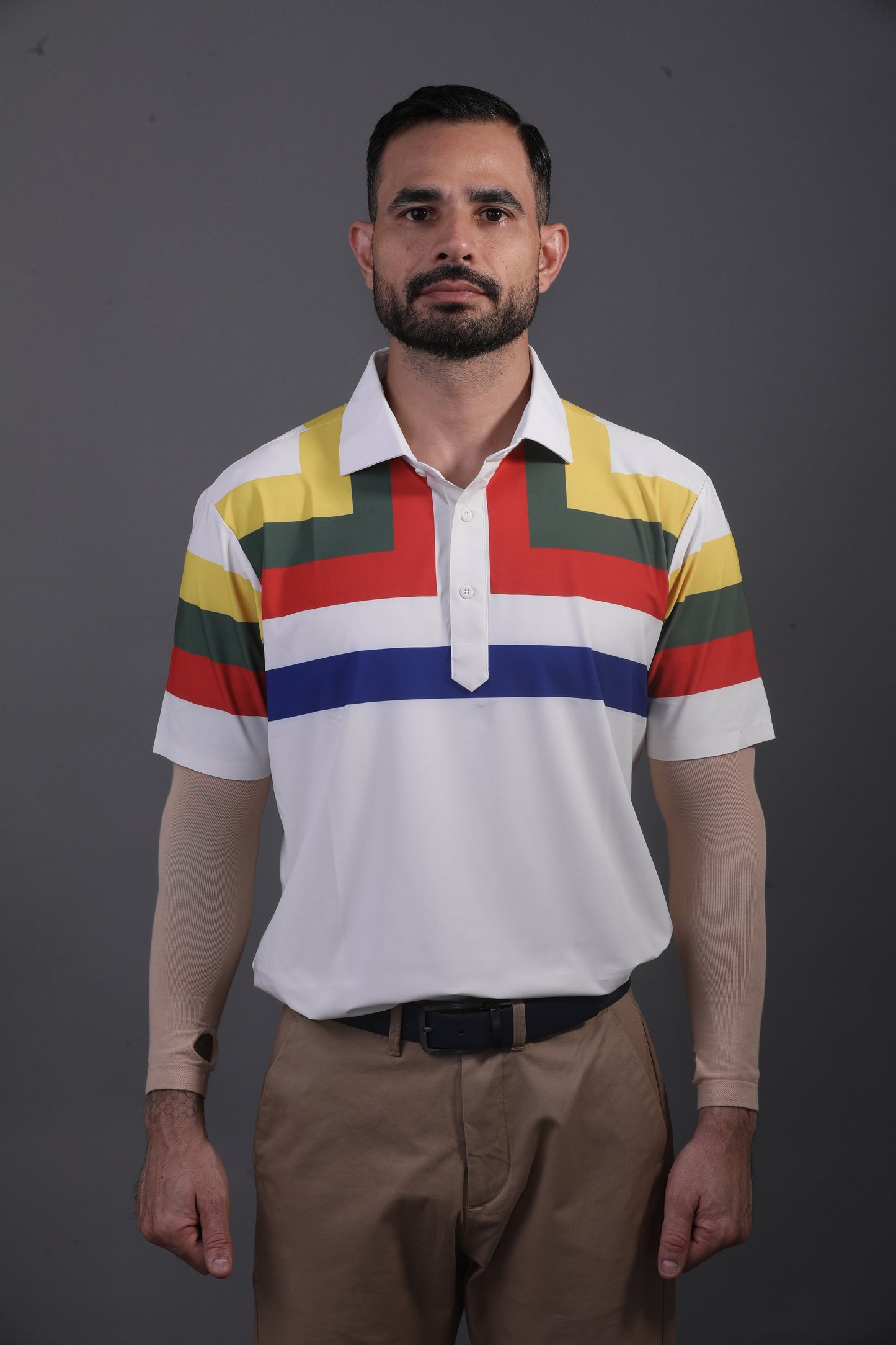Super Designer Essential Flex Top Stripe Polo