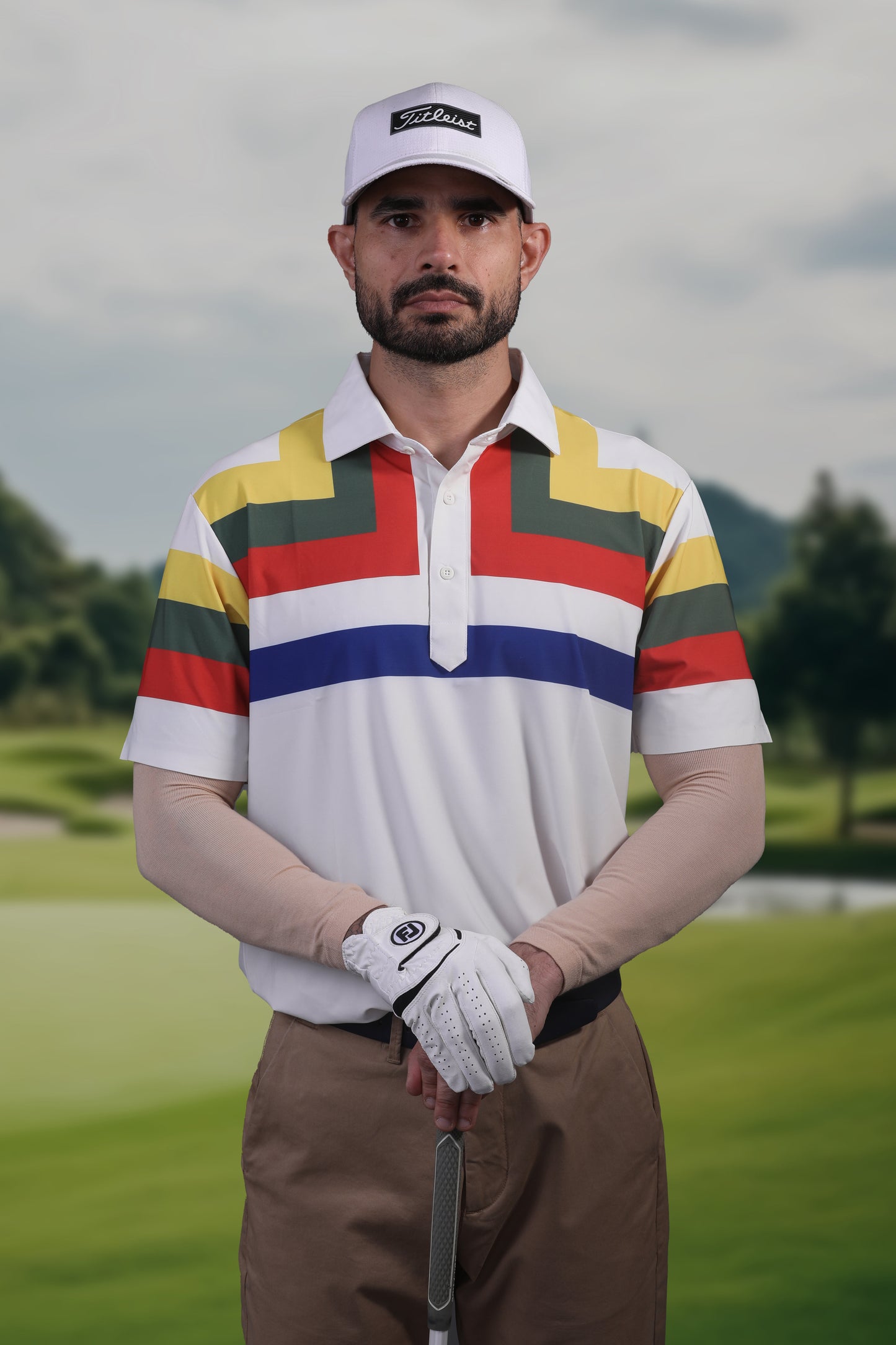 Super Designer Essential Flex Top Stripe Polo
