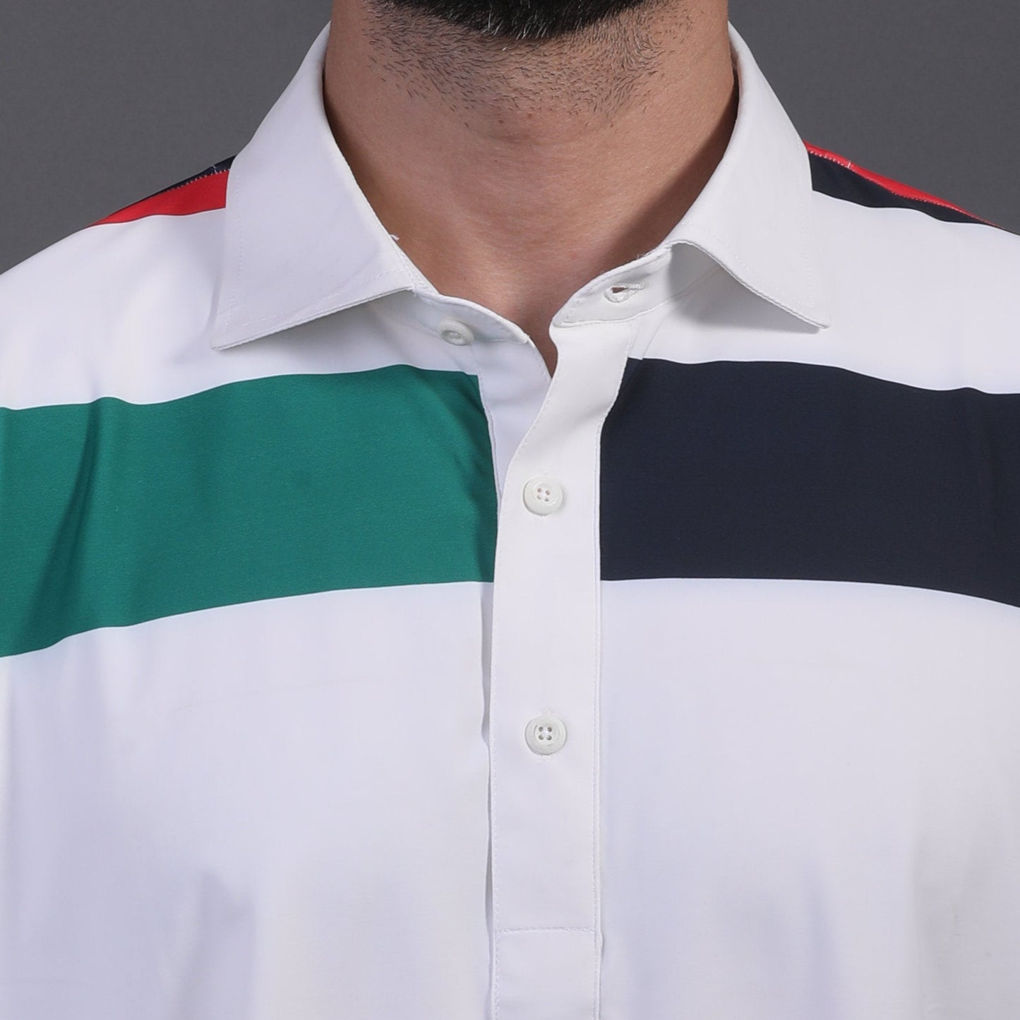 Europe Design Essential Black Yellow Green Polo