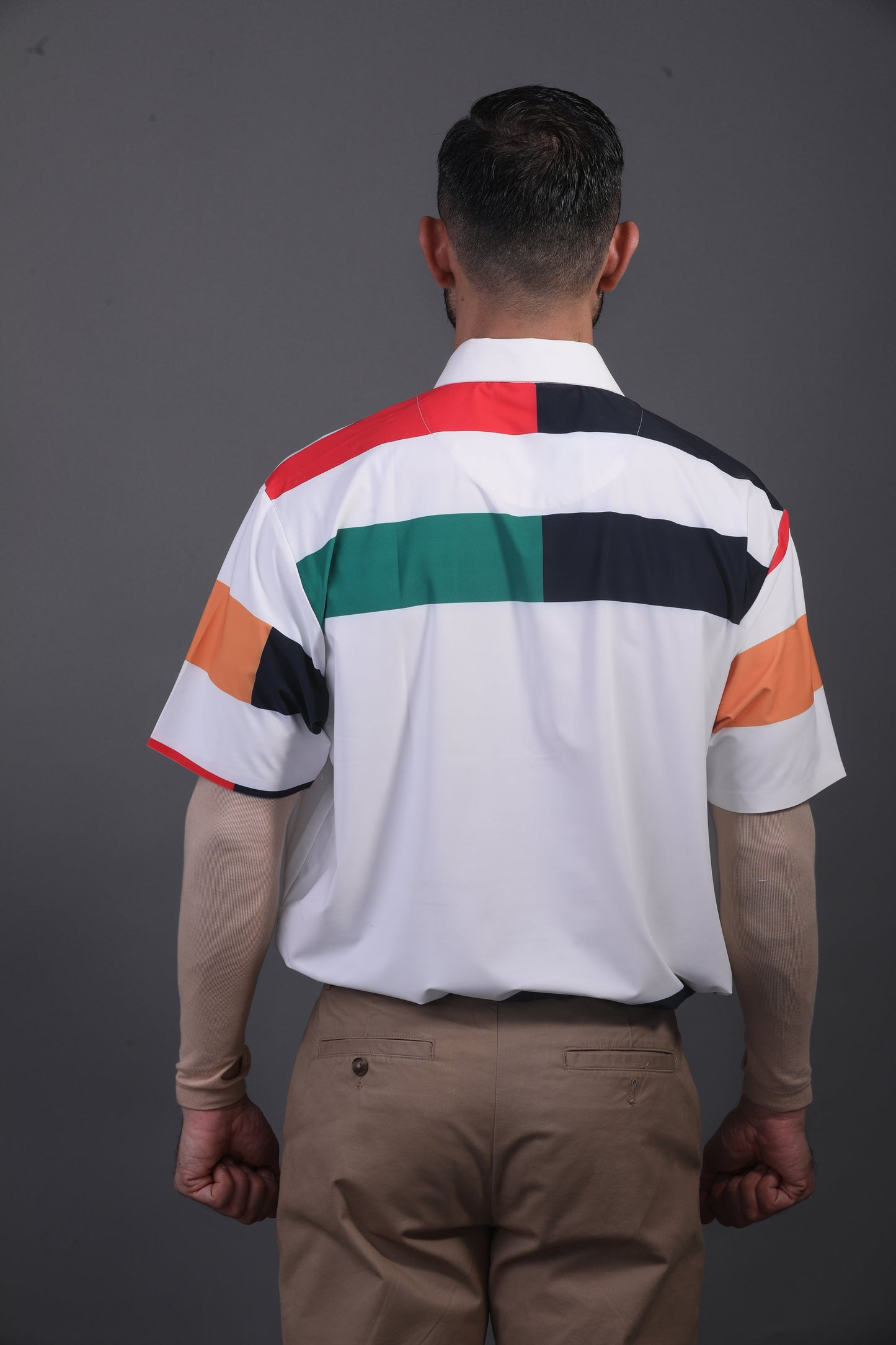 Europe Design Essential Black Yellow Green Polo
