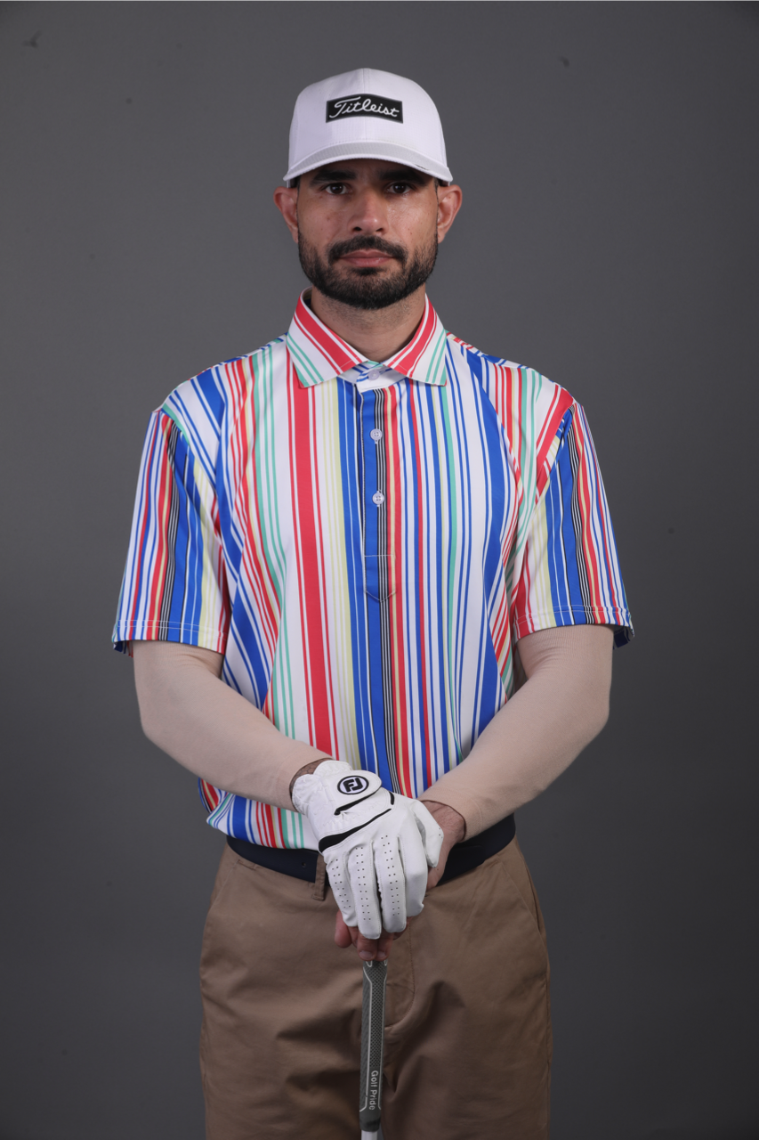 Luxe Vertical Stripes Multicolor Polo