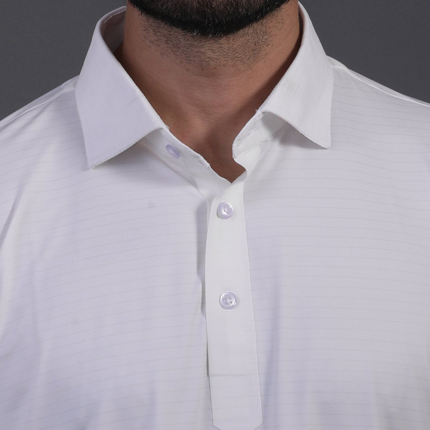 Regal Basic Comfort Light Jaquard White Polo