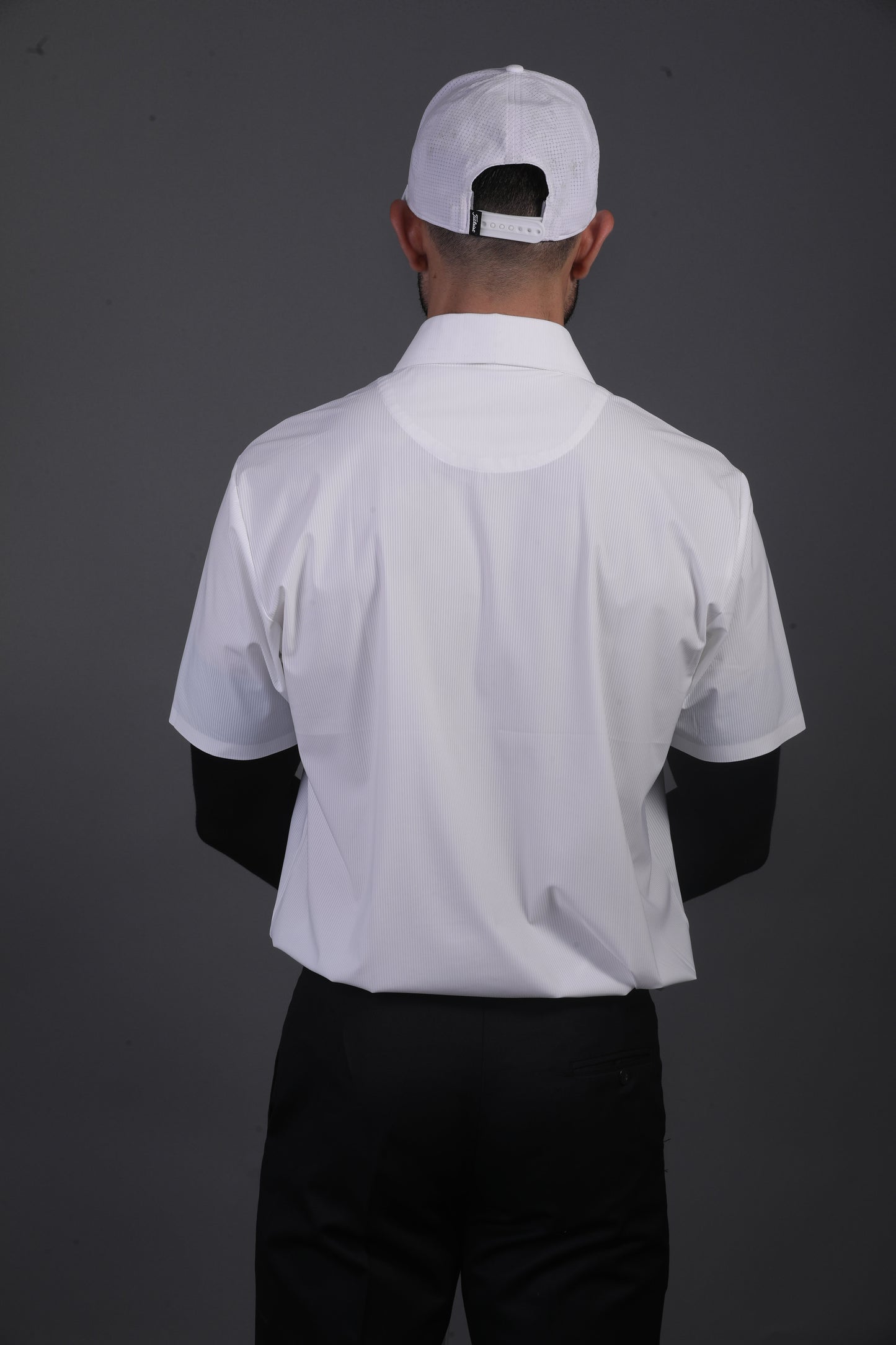 Regal  Superior White Open Shirt Polo