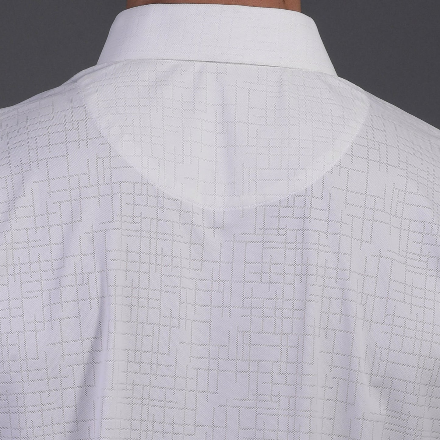 Regal Ultimate Jaquard Design Structure White Polo
