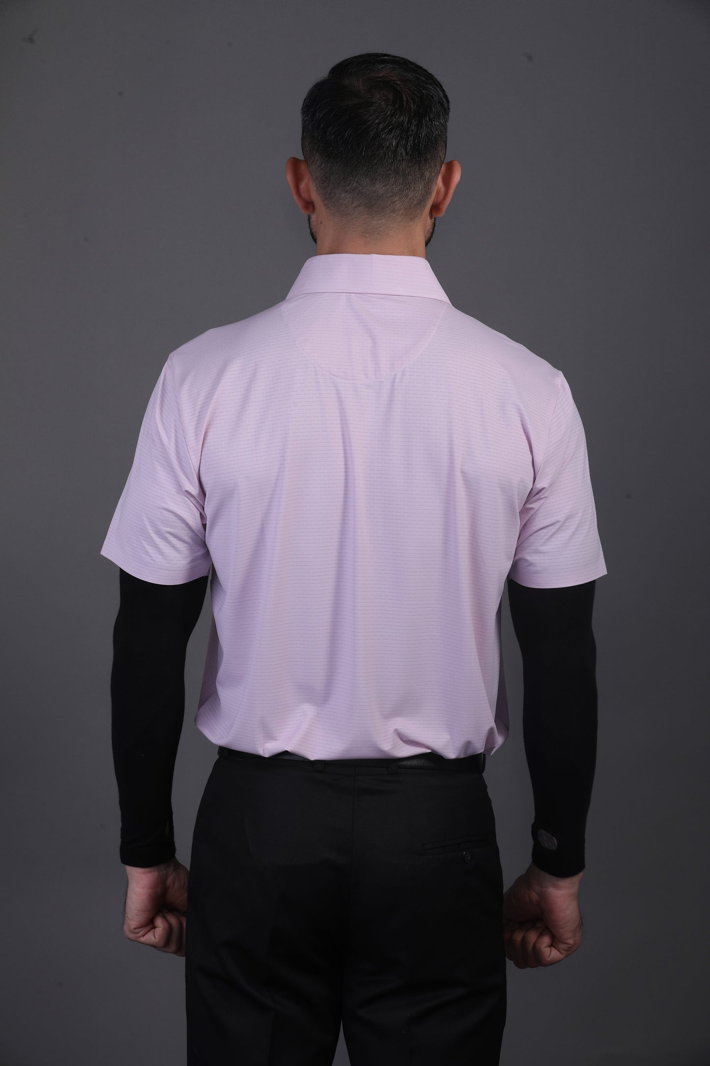 Prestige Classic Light Mauve Jaquard Polo
