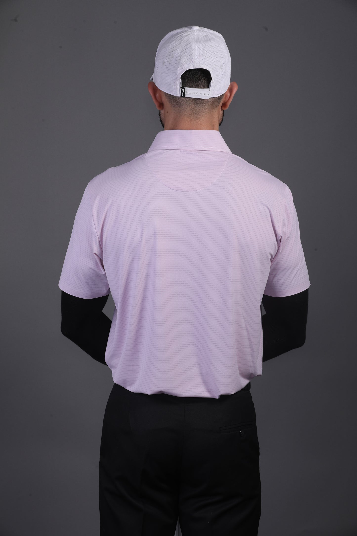 Prestige Classic Light Mauve Jaquard Polo