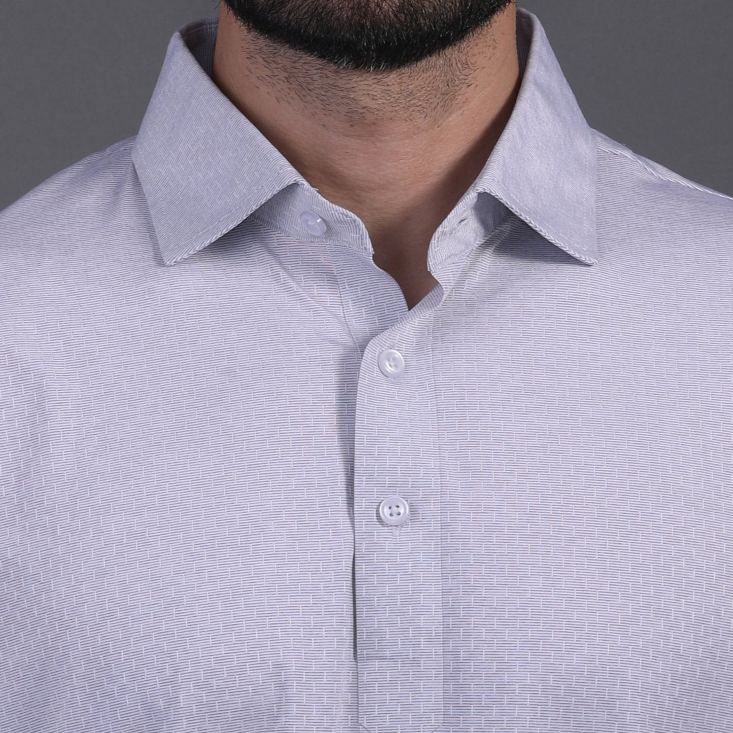 Prestige Classic Superior Grey Jaquard Polo