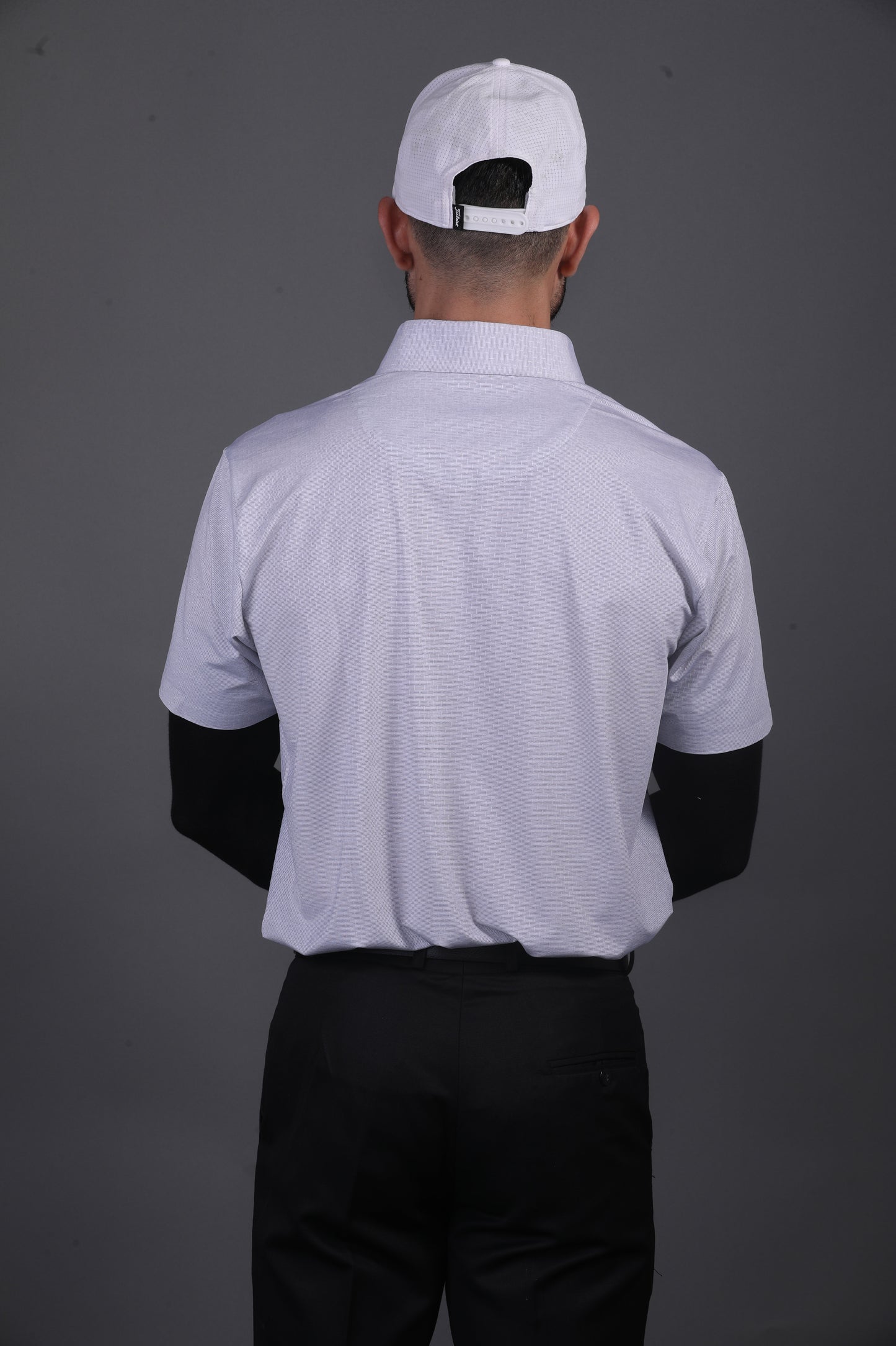 Prestige Classic Superior Grey Jaquard Polo