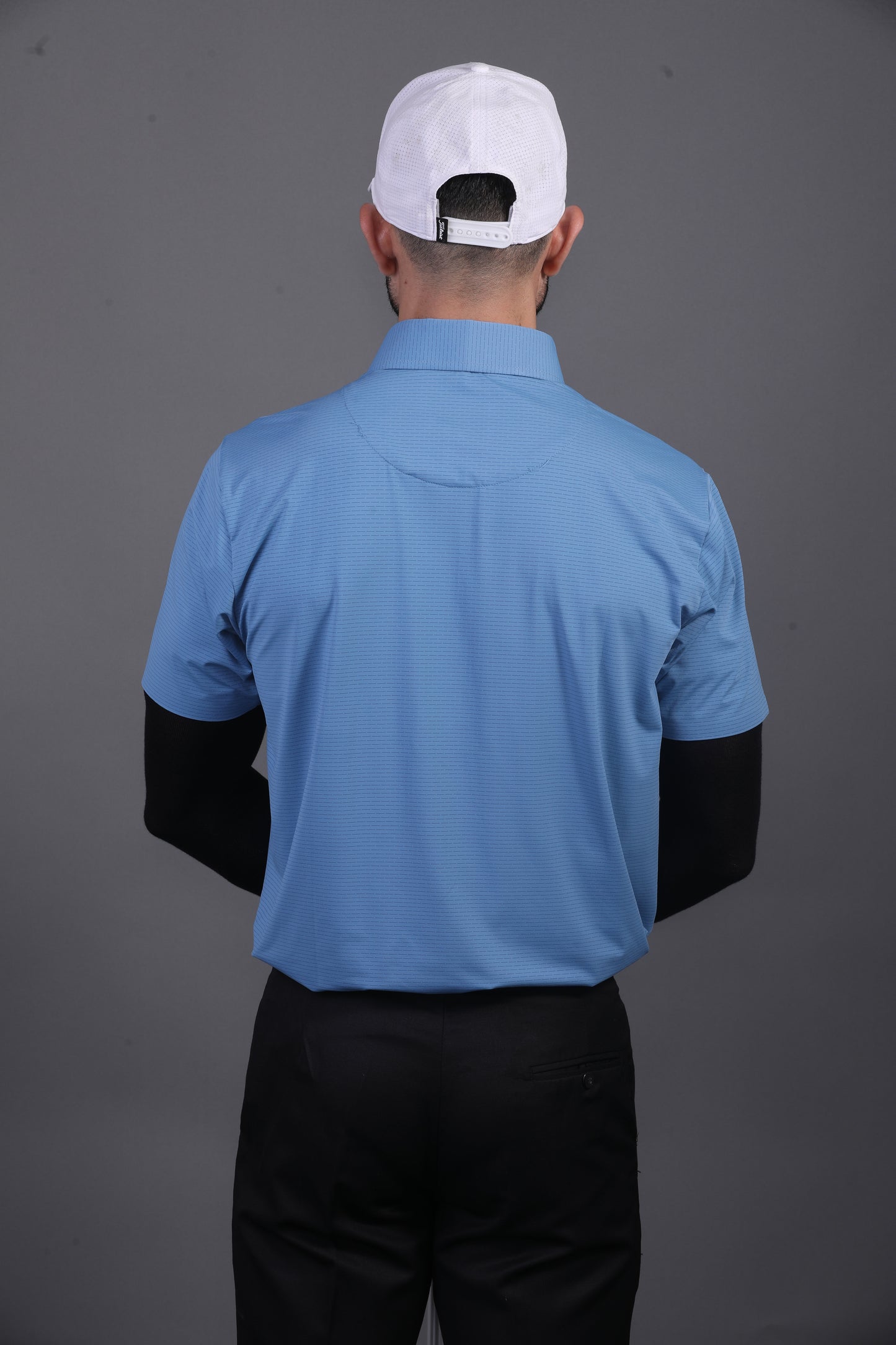Prestige Classic Blue Jaquard Polo