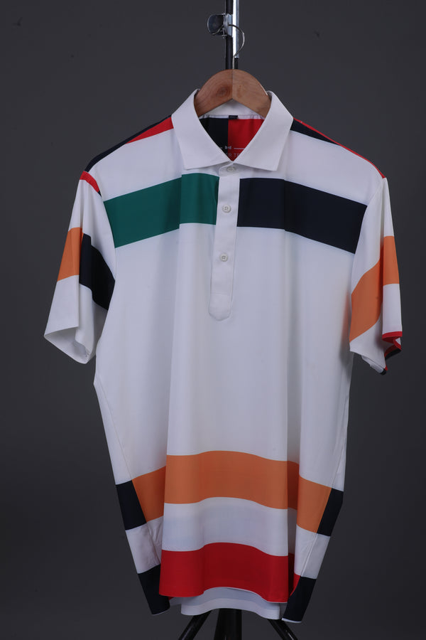 Europe Design Essential Black Yellow Green Polo