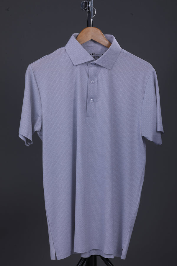Prestige Classic Superior Grey Jaquard Polo