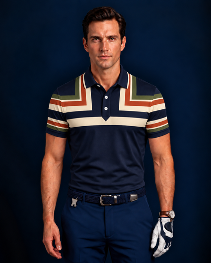 Savile Row London Geometric Play Polo