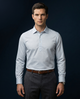 German Chancellor Checks Full Sleeve Polo For Office