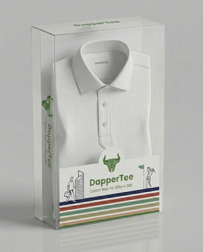 Regal Basic Comfort Light Jaquard White Polo