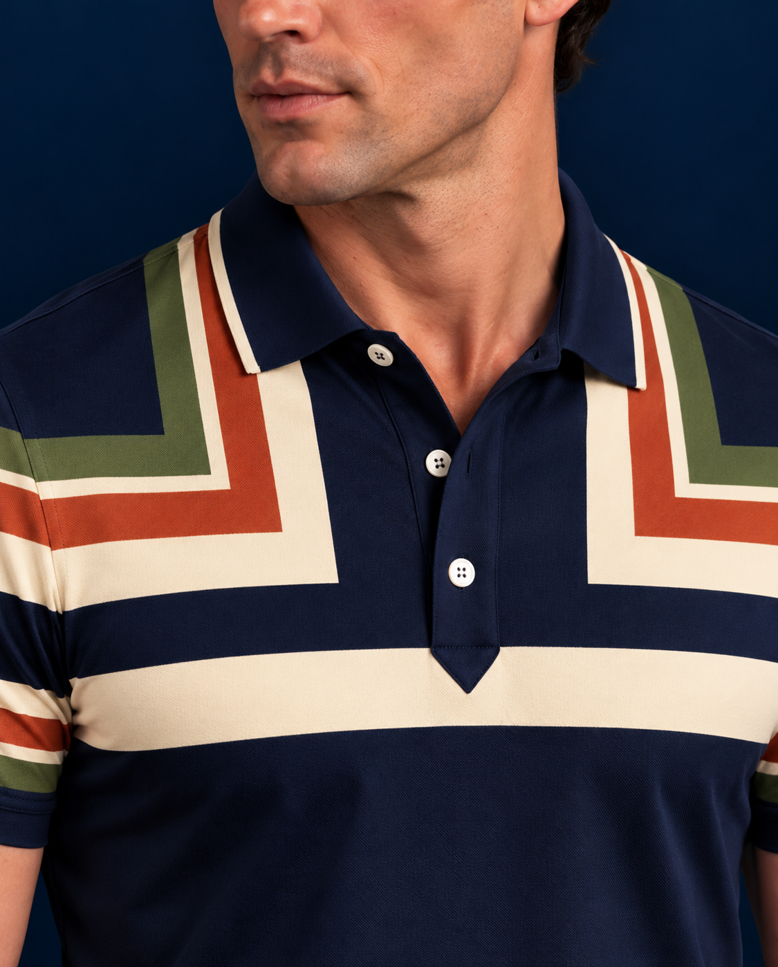 Savile Row London Geometric Play Polo