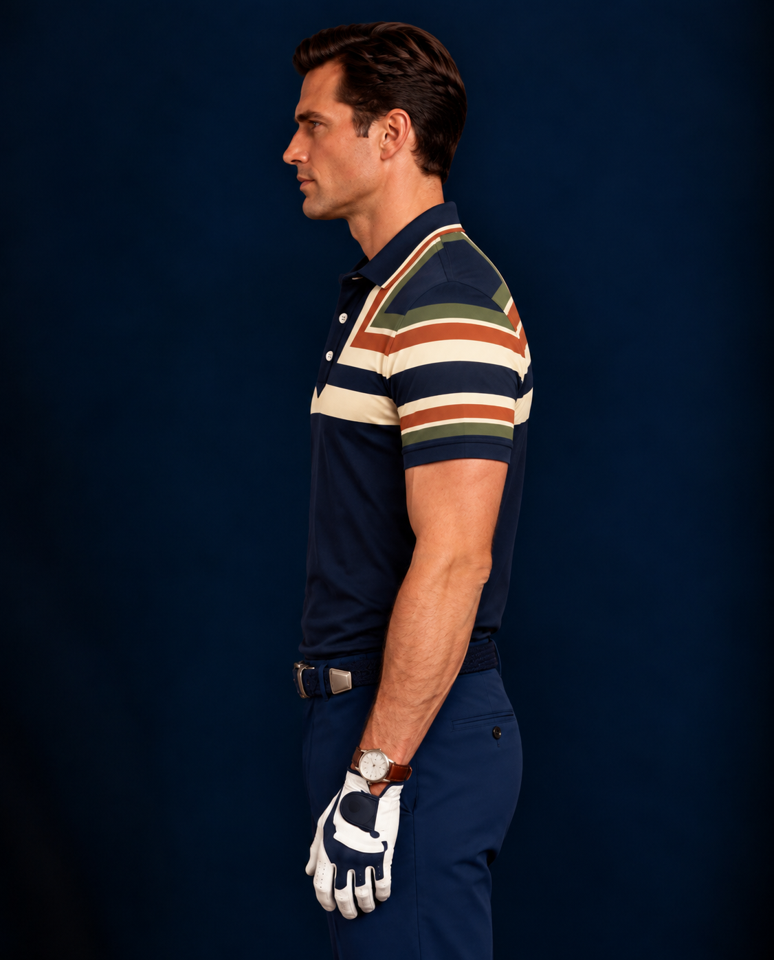 Savile Row London Geometric Play Polo
