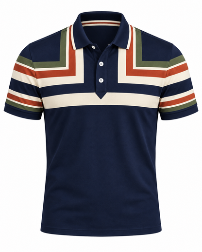 Savile Row London Geometric Play Polo
