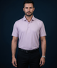 Prestige Classic Light Mauve Jaquard Polo