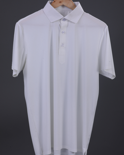 Regal Basic Comfort Light Jaquard White Polo