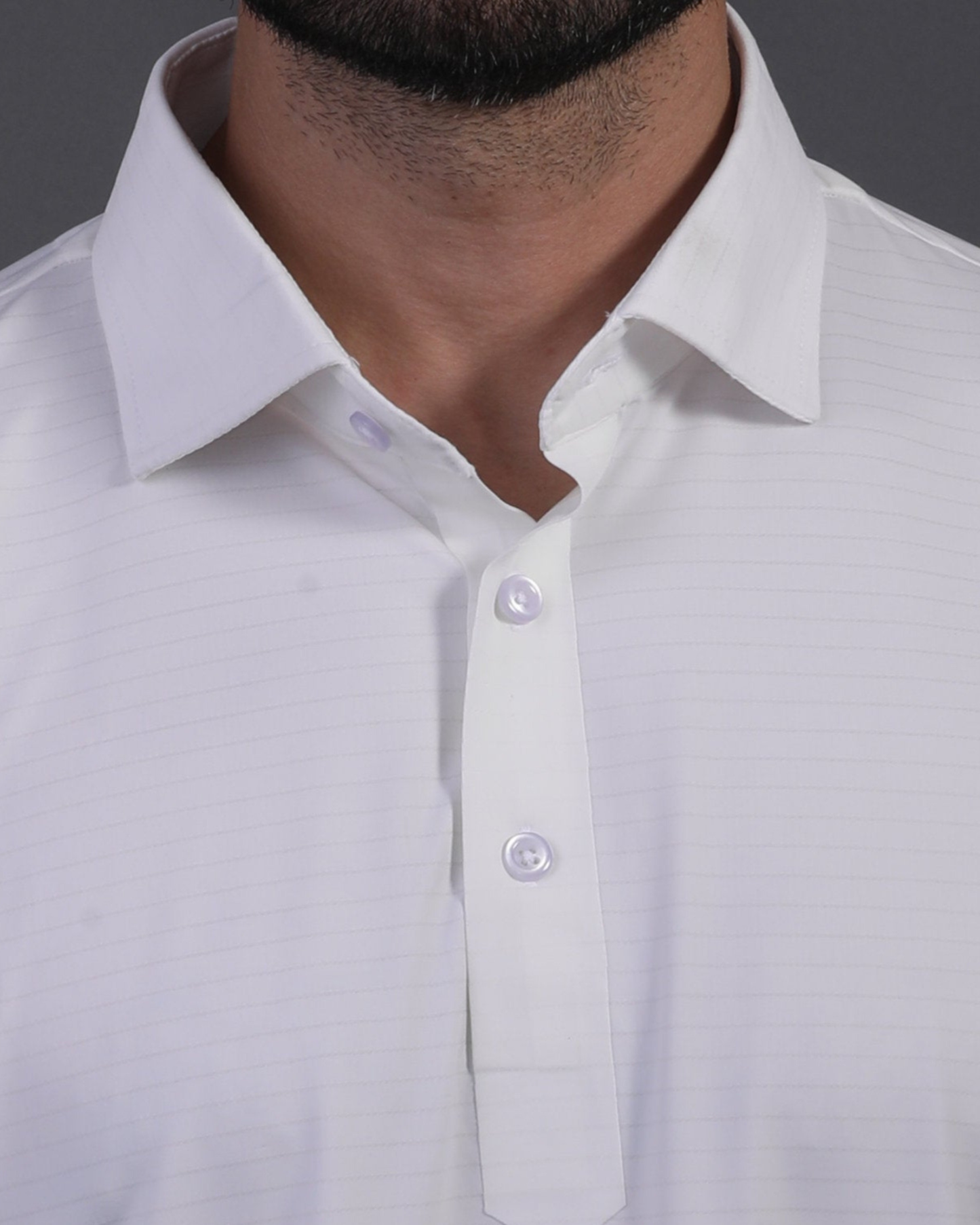 Regal Basic Comfort Light Jaquard White Polo