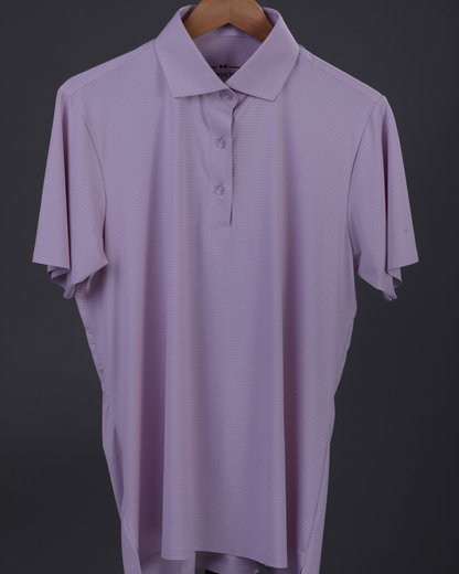 Prestige Classic Light Mauve Jaquard Polo