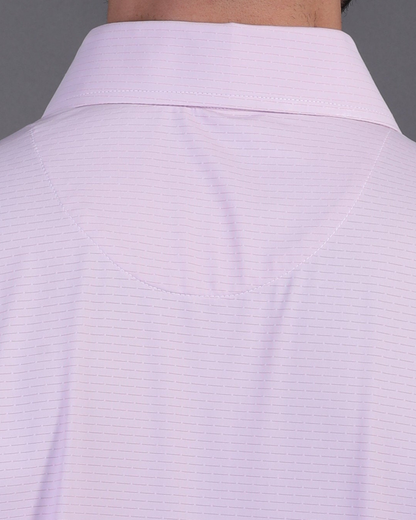 Prestige Classic Light Mauve Jaquard Polo