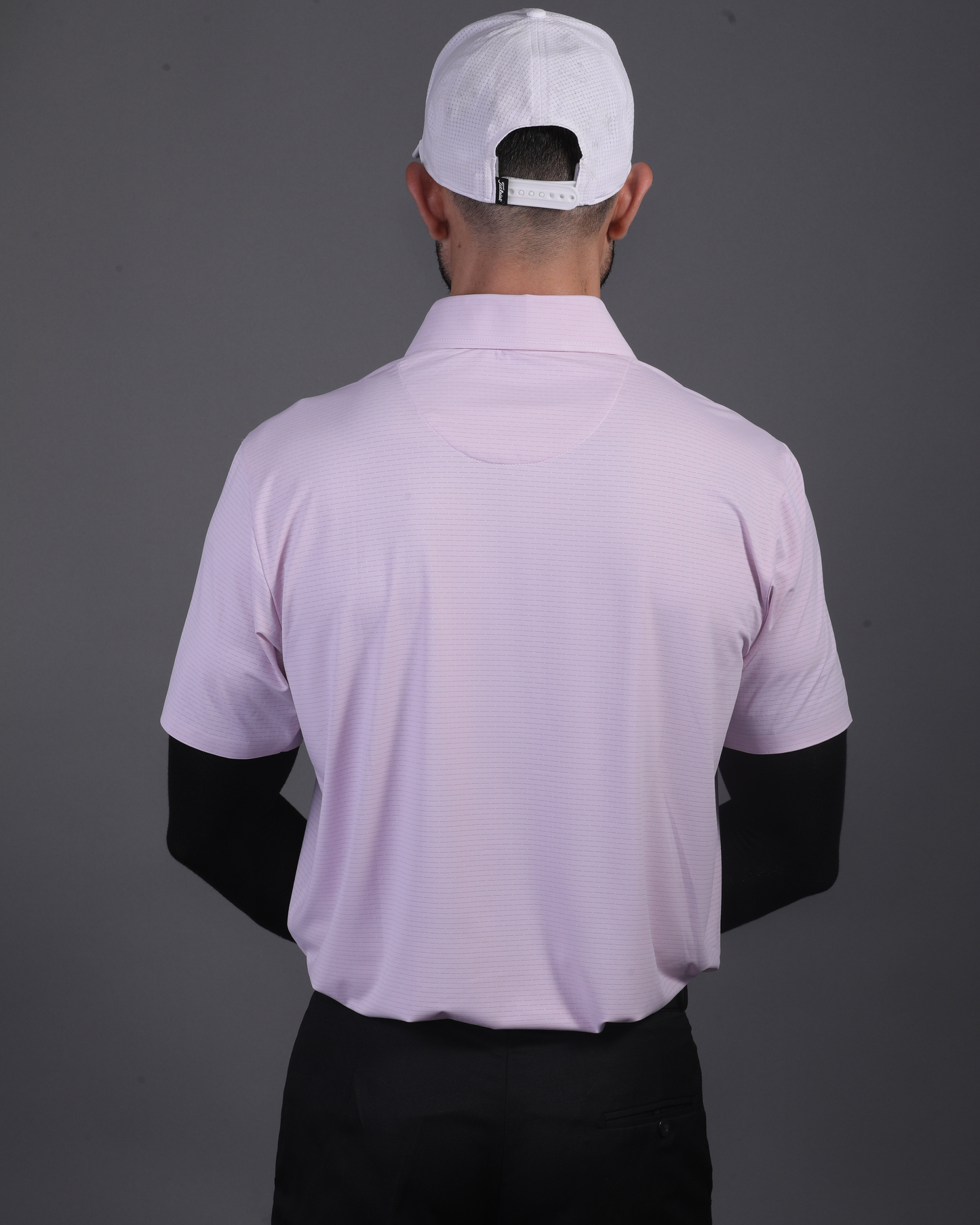 Prestige Classic Light Mauve Jaquard Polo