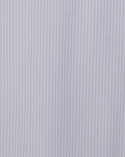 Close-up specialized breathable polyamide fabric texture on DapperTee white superior office polo.