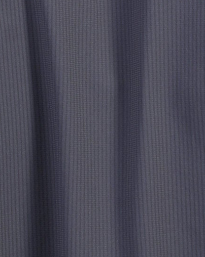 Premium Stripe Jaquard Charcoal DapperTee Polo For Office