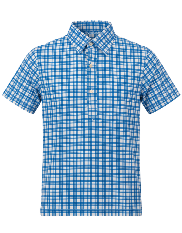 Manhattan Wall Street Blue Polo For Office