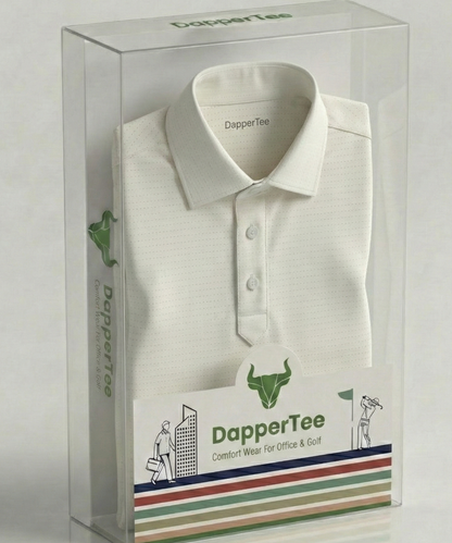 Regal Basic Comfort Light Jaquard White Polo Version 2