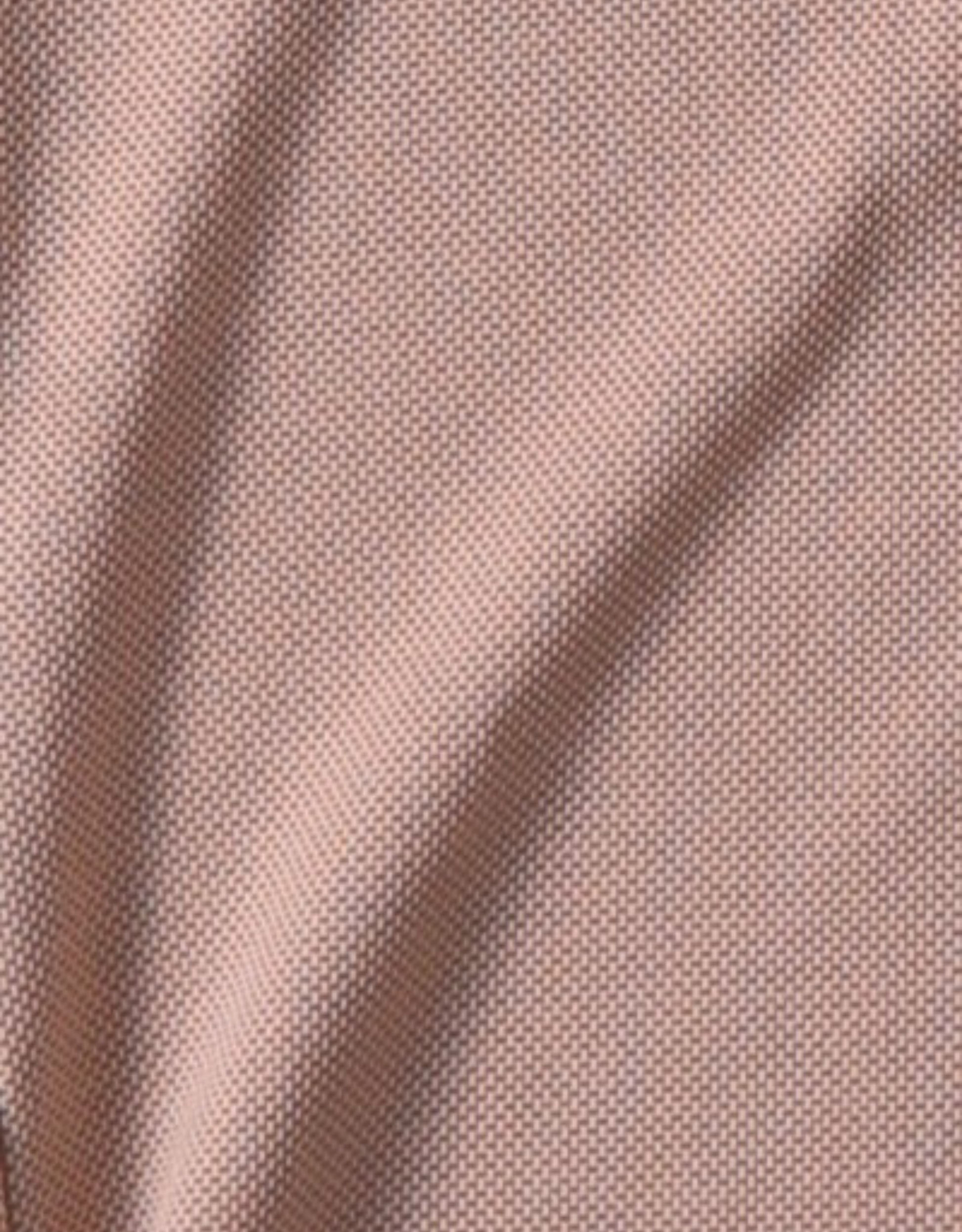 Close-up specialized jacquard polyamide fabric texture on DapperTee Netherland brown office polo.
