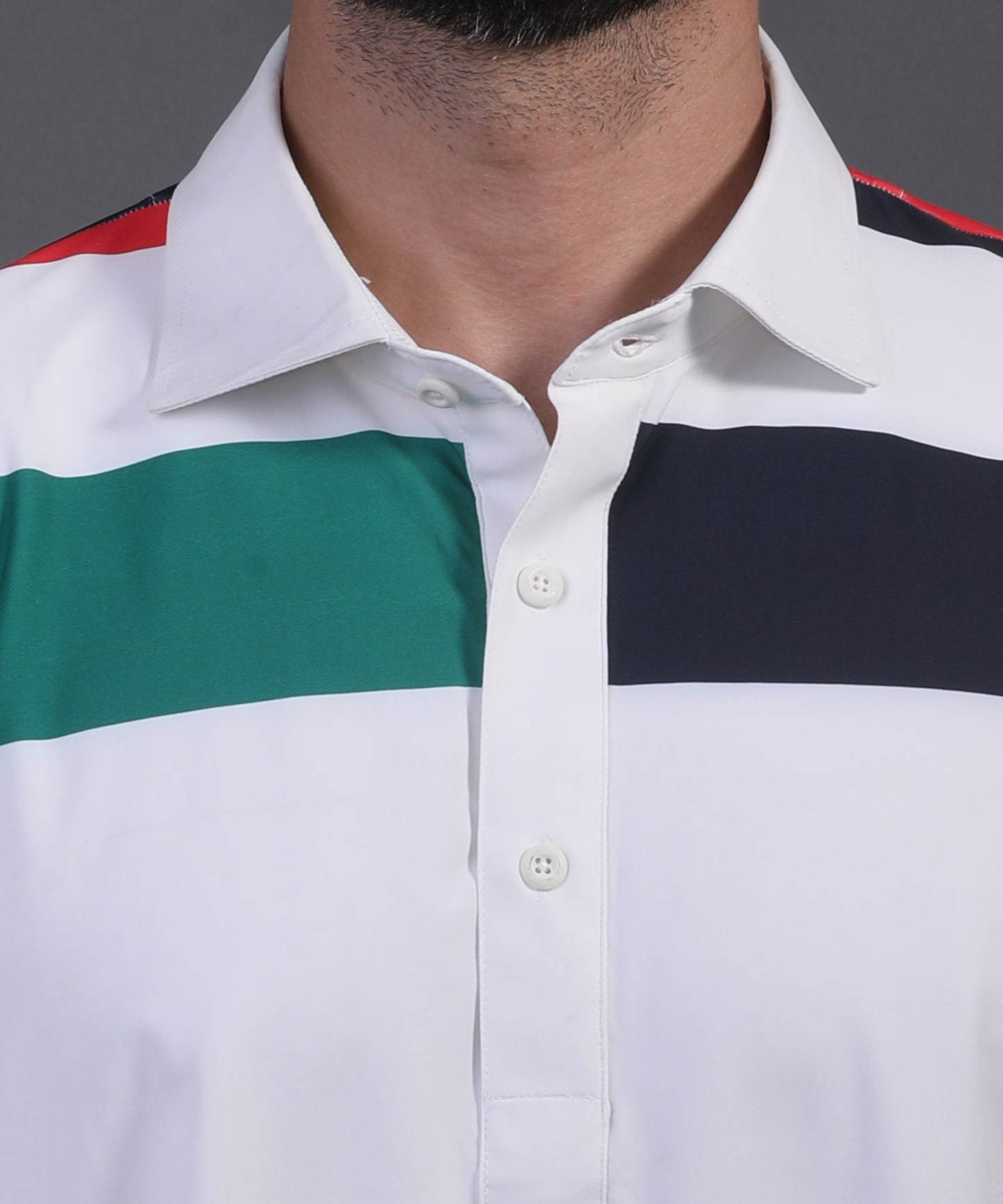 Europe Design Essential Black Yellow Green Polo