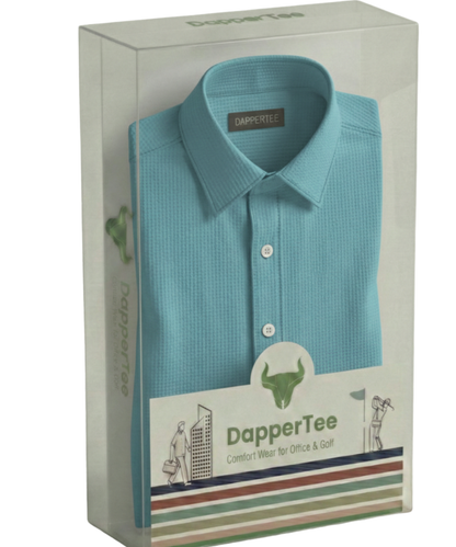 DapperTee premium open shirt luxury packaging for high-end professional corporate gifting needs.
