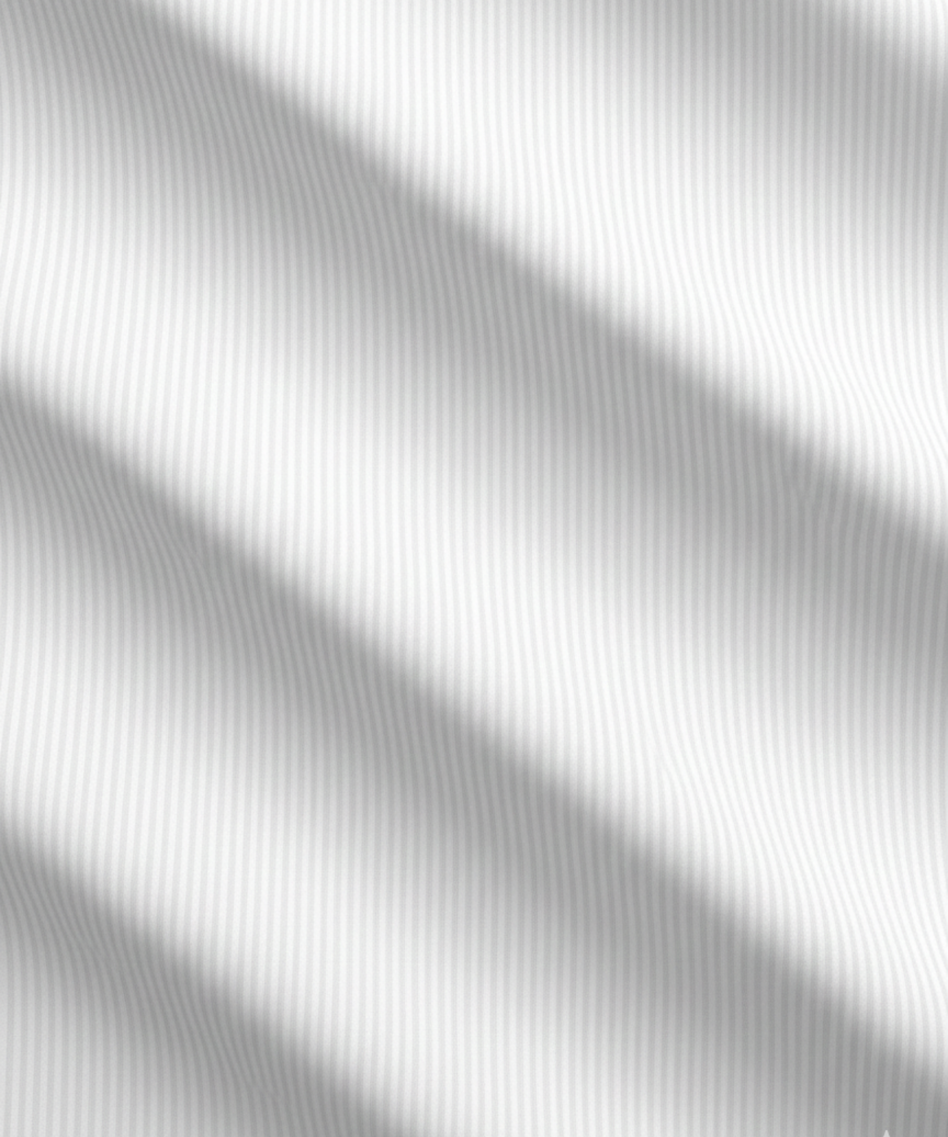 Close-up specialized jacquard polyamide fabric texture on DapperTee Wallstreet white striper polo.