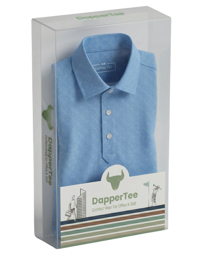 Moscow Square Blue Polo For Office