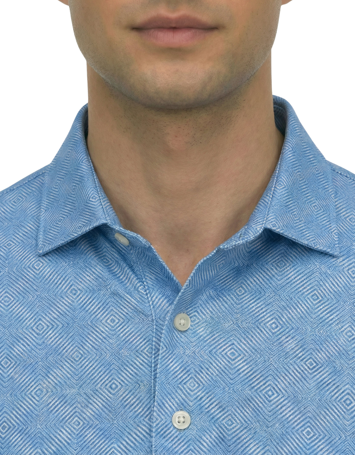 Moscow Square Blue Polo For Office
