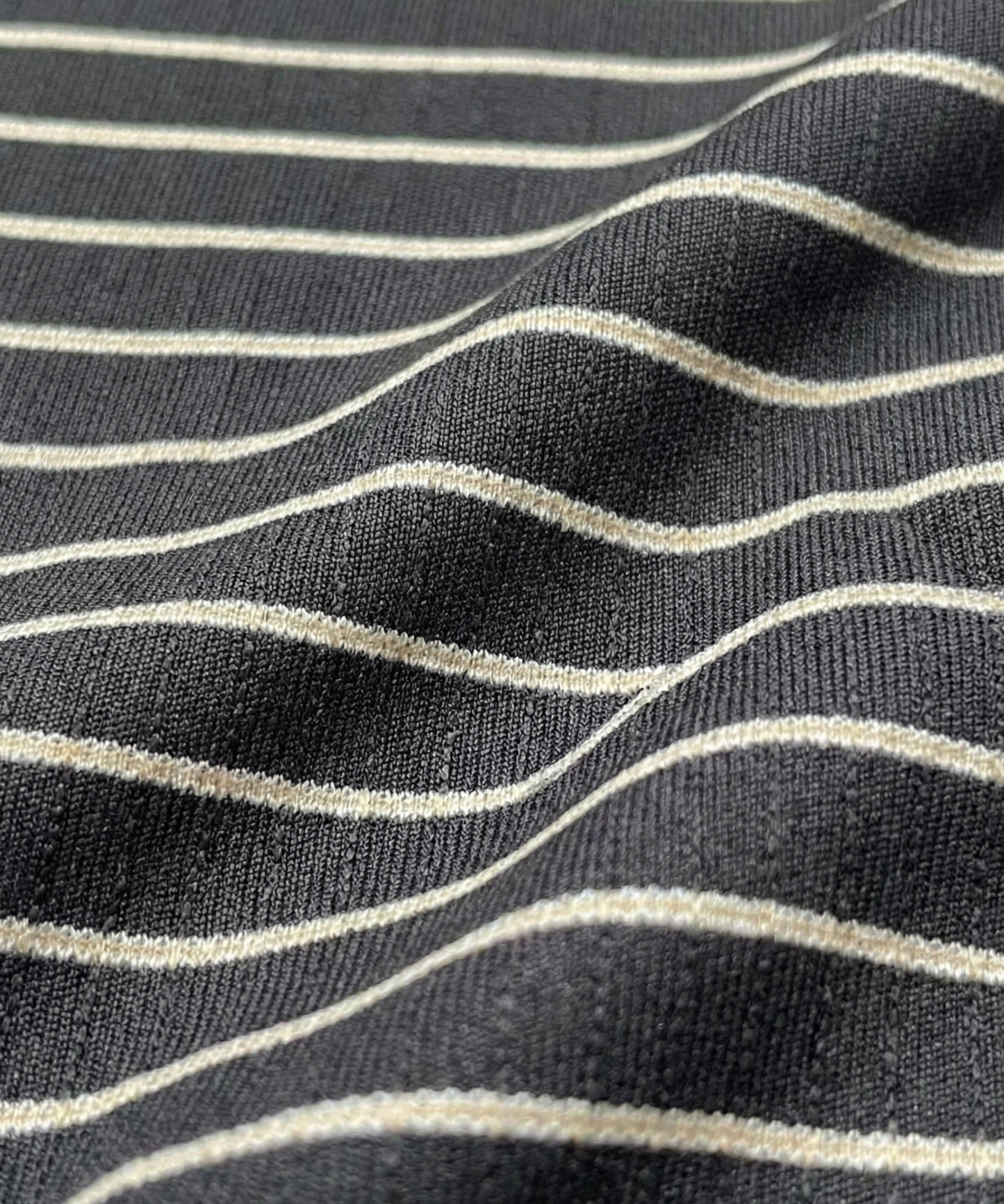 Stunning Black White Stripe Polo For Office