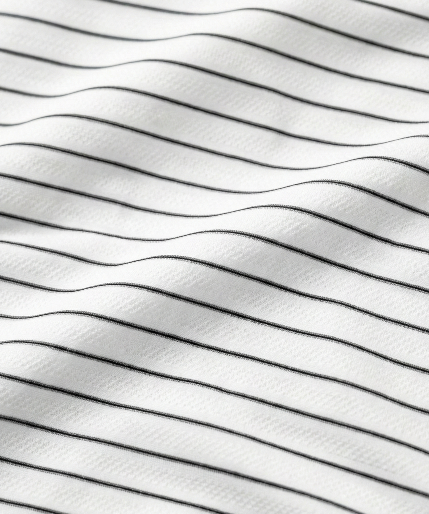 Regal White Black Stripe Polo for Office