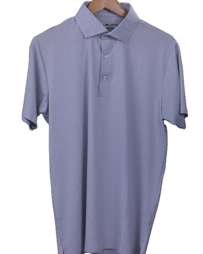 Prestige Classic Superior Grey Jaquard Polo