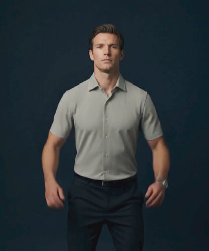 Fort Knox Gold Open Shirt For Office