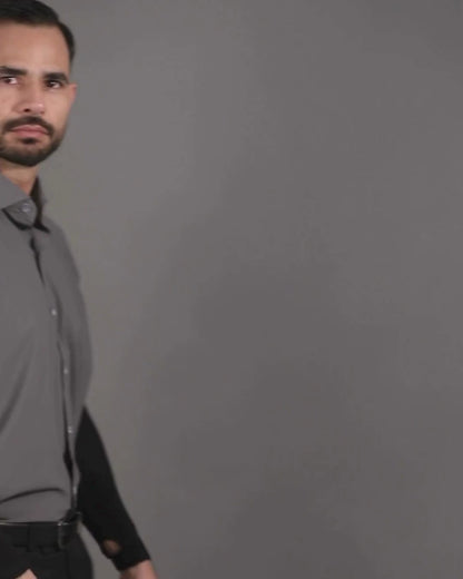 Performance video showcasing DapperTee stretchable open polo during a professional corporate meeting.