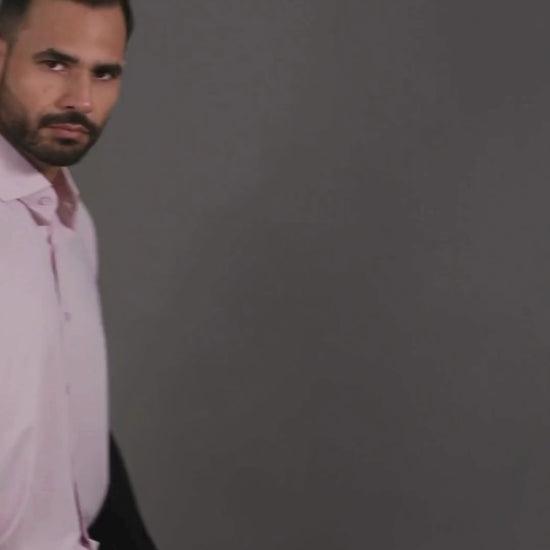 Performance video showcasing DapperTee stretchable open polo during a professional corporate meeting.