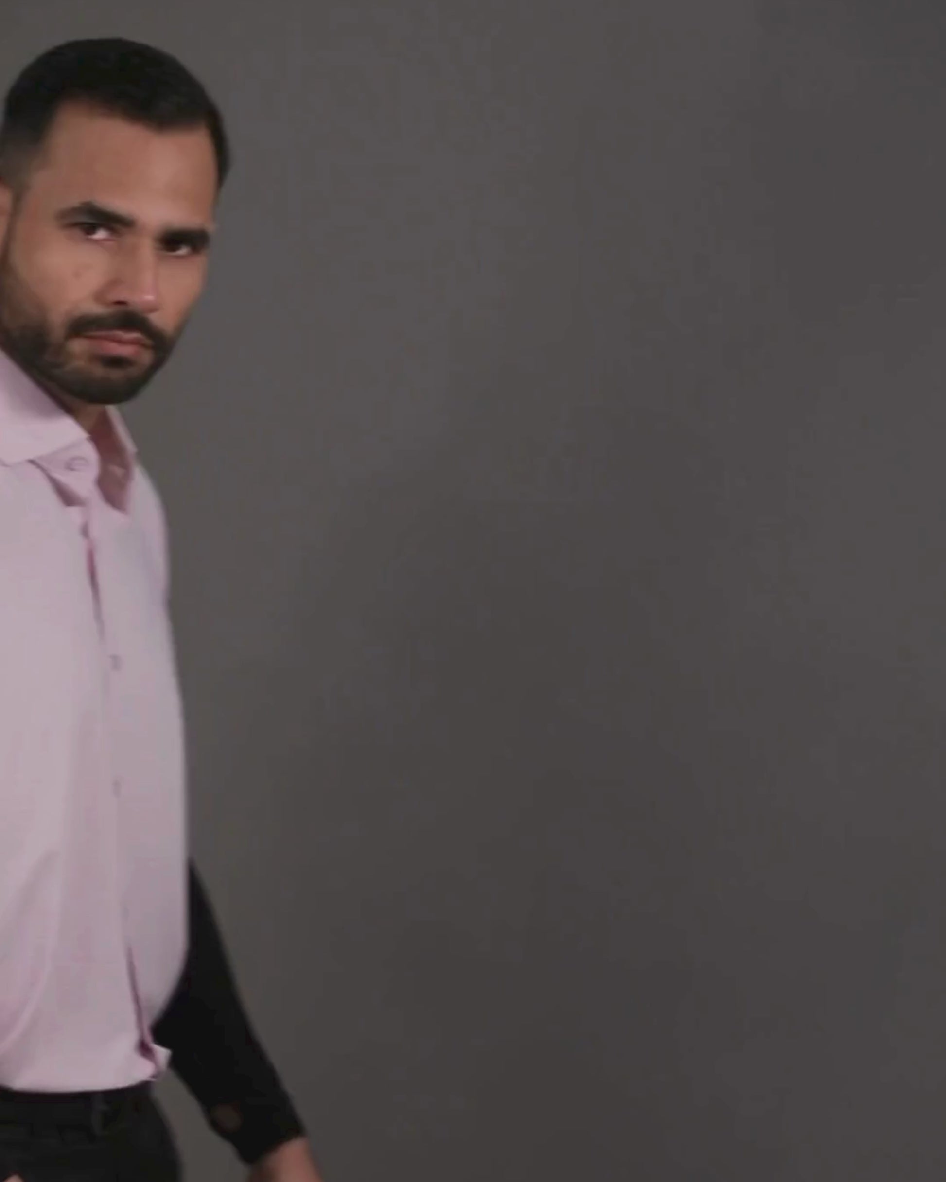 Performance video showcasing DapperTee stretchable open polo during a professional corporate meeting.