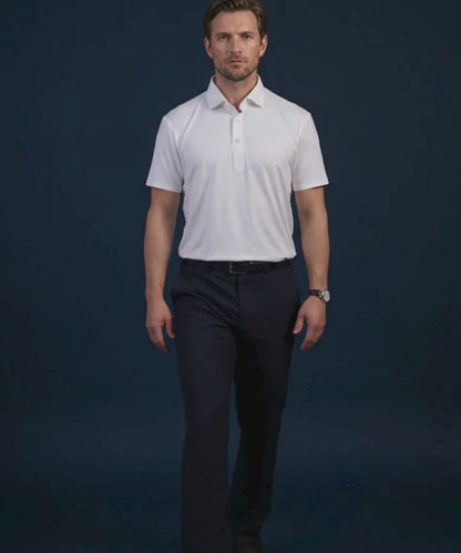 Regal Basic Comfort Light Jaquard White Polo